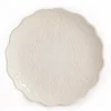 The Pioneer Woman Farmhouse Lace 12-Piece Dinnerware Set, Linen Off-White