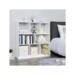 VASAGLE Bookcase, Bookshelf, Cube Organizer, Storage Cabinet, White