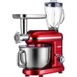 VIVOHOME 6 qt. 6- speed Red 3 in 1 Multifunctional Stand Mixer with Meat Grinder and Juice Blender, ETL Listed (X001W3QPWH)