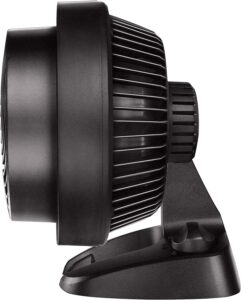 Vornado 7" 530 Compact Whole Room Air Circulator Fan, Black