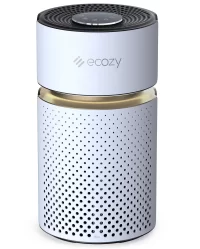 ecozy Air Purifiers for Home Large Room in Bedroom, H13 True HEPA, Portable 21dB Quiet Air Cleaner, White