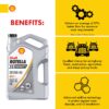 (3 pack) Shell Rotella T5 Synthetic Blend 15W-40 Diesel Engine Oil, 1 Gallon, 3-Pack Case (3 pack) Shell Rotella T5 Synthetic Blend 15W-40 Diesel Engine Oil, 1 Gallon, 3-Pack Case