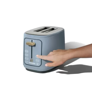 Beautiful 2 Slice Touchscreen Toaster, Cornflower Blue by Drew Barrymore