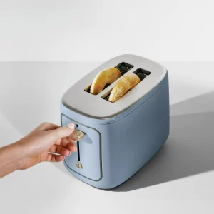 Beautiful 2 Slice Touchscreen Toaster, Cornflower Blue by Drew Barrymore