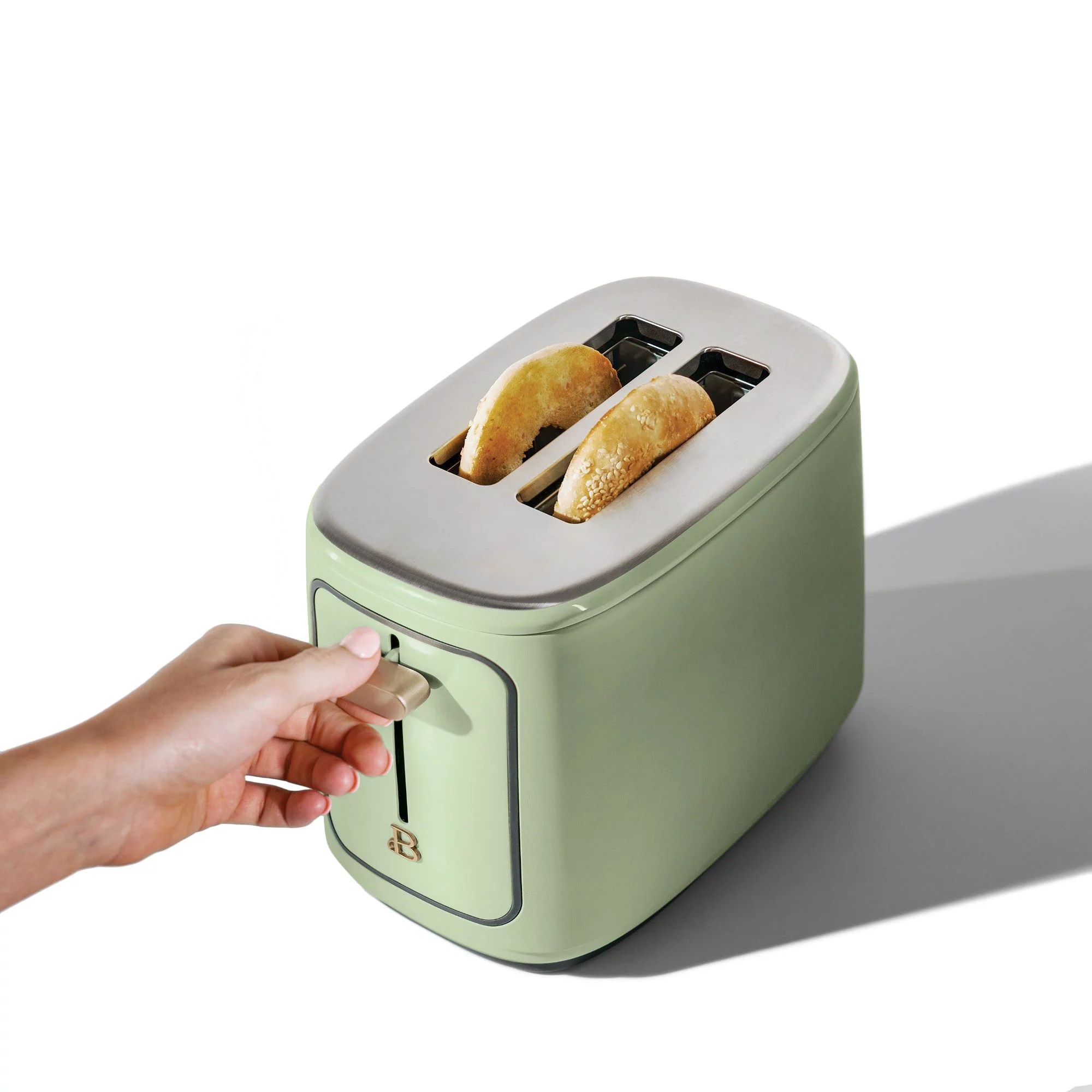 4-Slice Toaster with Touch-Activated Display – Beautiful™