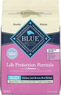 Blue Buffalo Life Protection Formula Small Breed Adult Chicken & Brown Rice Recipe Dry Dog Food - 15-lb bag