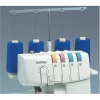 Brother Serger 1034D, Heavy-Duty Metal Frame Overlock Machine, 1,300 Stitches Per Minute, Removeable Trim Trap, 3 Included Accessory Feet,White
