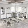 Bush Furniture Mayfield Desktop Organizer in Shiplap Gray / White - Engineered Wood Bush Furniture Mayfield Desktop Organizer in Shiplap Gray White - Engineered Wood