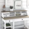 Bush Furniture Mayfield Desktop Organizer in Shiplap Gray / White - Engineered Wood Bush Furniture Mayfield Desktop Organizer in Shiplap Gray White - Engineered Wood