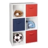 ClosetMaid 8996 Cubeicals Organizer, 6-Cube, White ClosetMaid 8996 Cubeicals Organizer, 6-Cube, White