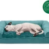 FurHaven Plush & Suede Full Support Orthopedic Sofa Dog & Cat Bed FurHaven Plush & Suede Full Support Orthopedic Sofa Dog & Cat Bed, Deep Pool, Medium