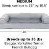 FurHaven Plush & Suede Full Support Orthopedic Sofa Dog & Cat Bed, Gray, Medium FurHaven Plush & Suede Full Support Orthopedic Sofa Dog & Cat Bed, Gray, Medium
