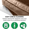 FurHaven Plush & Velvet Orthopedic Comfy Couch Dog & Cat Bed (Jumbo)
