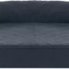 FurHaven Quilted Orthopedic Sofa Cat & Dog Bed w/ Removable Cover, Iron Gray, Medium