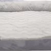 FurHaven Velvet Waves Perfect Comfort Orthopedic Sofa Cat & Dog Bed, Granite Gray, Jumbo Plus FurHaven Velvet Waves Perfect Comfort Orthopedic Sofa Cat & Dog Bed, Granite Gray, Jumbo Plus