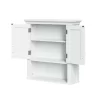 Highland Dunes Rysing Wall Mounted Bathroom Cabinet, White