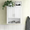 Highland Dunes Rysing Wall Mounted Bathroom Cabinet, White