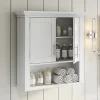 Highland Dunes Rysing Wall Mounted Bathroom Cabinet, White