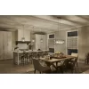 Kichler Stetton Anvil Iron and Distressed Antique Grey Farmhouse Square Mini Pendant Light