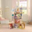 KidKraft Disney® Princess Royal Celebration Wooden Dollhouse with 10-Piece Accessories and Bonus Storybook Foldout Rooms, Gift for Ages 3+