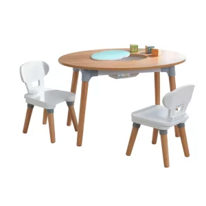 KidKraft Mid-Century Kid™ Toddler Table & 2 Chair Set