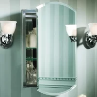Kohler 3073-NA Kohler Archer 20 x 31 Single Door Frameless Mirrored Medicine Cabinet