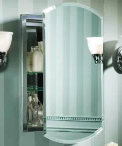 Kohler 3073-NA Kohler Archer 20 x 31 Single Door Frameless Mirrored Medicine Cabinet