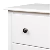 Lark Manor Alyrah 6 Drawer 23.25" W Lingerie Chest, White Lark Manor Alyrah 6 Drawer 23.25 W Lingerie Chest, White