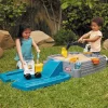 Little Tikes 657085M Dirt Diggers Excavator Sandbox for Kids, Including lid and Play Sand Accessories