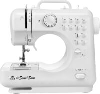 MICHLEY LSS-505+ Desktop 12-Stitch Sewing Machine , White