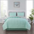 Mainstays Green 8 Piece Bed in a Bag Comforter Set, Full