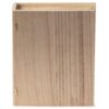 Make Market 8 Pack: 9.75" Wooden Book Box Make Market 8 Pack: 9.75
