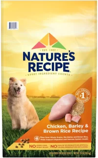 Nature's Recipe Adult Chicken, Barley & Brown Rice Recipe Dry Dog Food - 24-lb bag