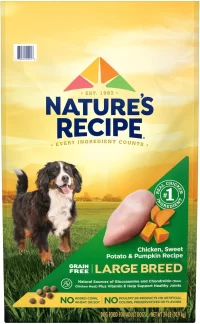 Nature's recipe grain free best sale large breed