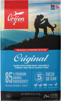 ORIJEN Original Grain-Free Dry Dog Food - 25 pounds