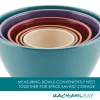 Rachael Ray Cucina Nonstick Cookware and Prep Bowl Set, 12-Piece - Agave Blue Rachael Ray Cucina Nonstick Cookware and Prep Bowl Set, 12-Piece - Agave Blue