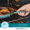 Rachael Ray Cucina Nonstick Cookware and Prep Bowl Set, 12-Piece - Agave Blue Rachael Ray Cucina Nonstick Cookware and Prep Bowl Set, 12-Piece - Agave Blue