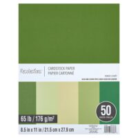 Recollections 12 Pack: Forest Cardstock Paper Pad, 8.5" x 11"