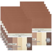 Recollections 12 Packs 50 ct. (600 total) Nostalgia 8.5 x 11 Cardstock Paper