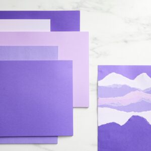 Recollections 12 Packs 50 ct. (600 total) Purple Passion 8.5 x 11 Cardstock Paper