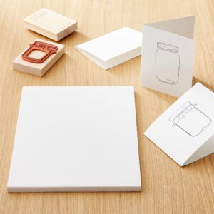 Recollections 12 Packs: 50 ct. (600 total) White 8.5" x 11" Cardstock Paper