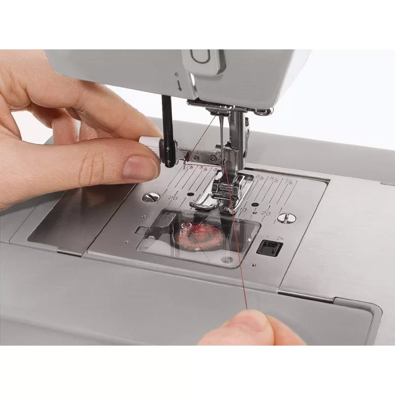 Beginner's How to Use a Needle Threader on a Sewing Machine