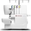 SINGER S0100 Serger Overlock Machine With Included Accessory Kit - 2/3/4 Thread Capacity - 1300 SPM - Free Arm, White