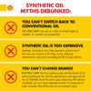 Shell Rotella T6 Multi-Vehicle Full Synthetic 5W-30 Diesel Engine Oil, 1 Gallon
