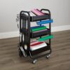 Simply TSimply Tidy Gramercy Rolling Cart, Blackdy Gramercy Rolling Cart, Black