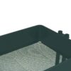 Simply Tidy Lexington 3-Tier Rolling Cart, Emerald