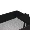 Simply Tidy Lexington 3-Tier Rolling Cart, Matte Black Simply Tidy Lexington 3-Tier Rolling Cart, Matte Black