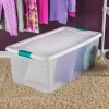 Sterilite 106 Qt Plastic Storage Container (4 Pack) and 64 Qt Box (6 Pack)