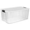 Sterilite 116-Qt. Latch Lid Tote (4-Pack), 18-Qt. Latch Lid Tote (6-Pack)