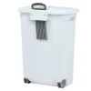 Sterilite 12228003 Ultra Wheeled Hamper, White Lid & Base w/ Plastic Handle & Wheels, 3-Pack Sterilite 12228003 Ultra Wheeled Hamper, White Lid & Base w/ Plastic Handle & Wheels, 3-Pack
